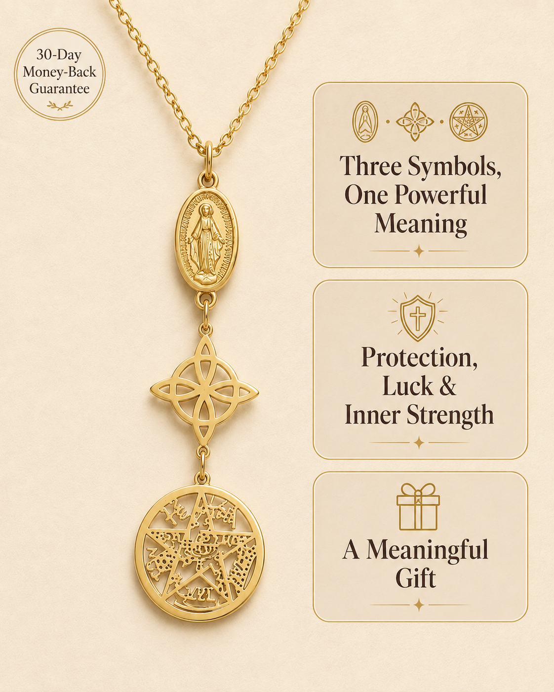AMURELIA™ Triple Protection Necklace