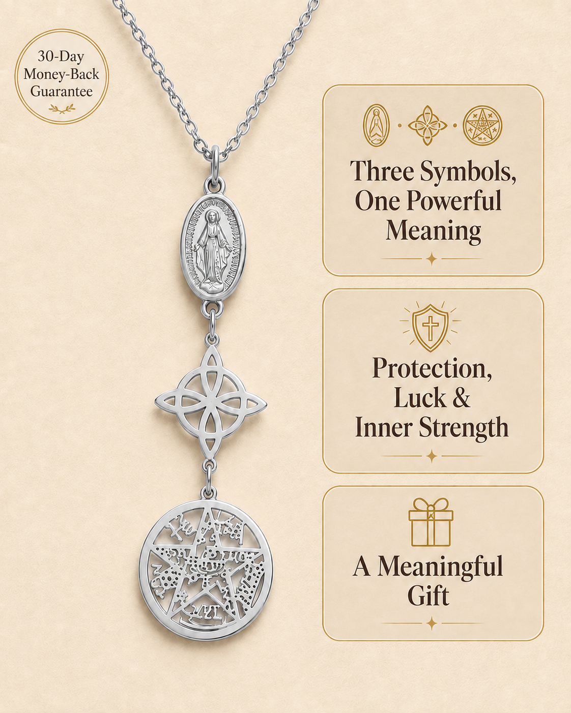 AMURELIA™ Triple Protection Necklace